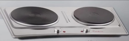 Silver Condere double stainless hot plate/Cooking stove