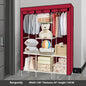 Metal Combination Simple Wardrobe Rental Room Steel Pipe Assembly Clothes Household Bedroom