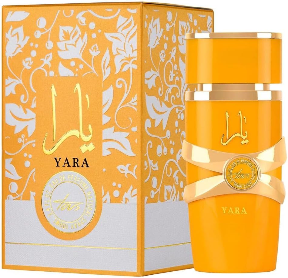 Yara Tous Perfume For Women - Topical Sweet Vanilla Scent - Luxury Arabian UAE Fragrance - Eau De Parfum 100ml