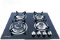 4 Burner Tempered Glass Gas Stove