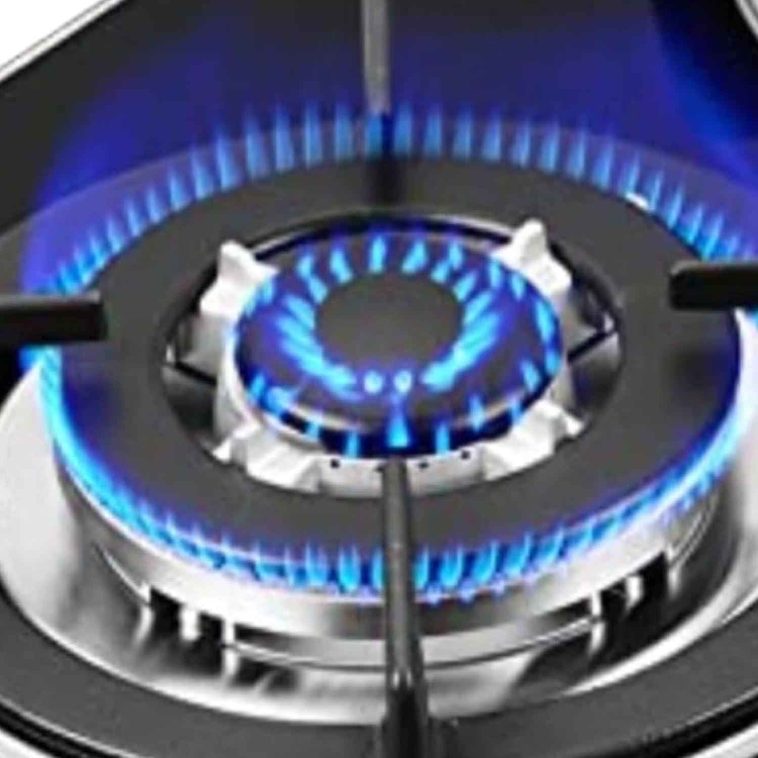 4 Burner Tempered Glass Gas Stove