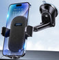 APPS2Car Car Phone Holder,Car Phone Holder Windscreen Mount,Universal Mobile Phone Holder for Cars Dashboard,360° Rotation Hands-Free in Car Phone Cradle,for iPhone 15/14/13/12/11 Samsung S21,etc