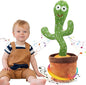Ava's Toys Dancing Cactus Toy - Talking Cactus Toy for Boys and Girls - Singing Cactus Toy Repeat What You Say - Singing, Dacing, Voice Recording Plush Learning Toys