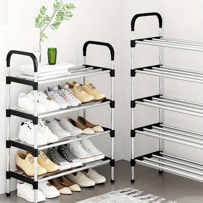 4/5/6/7 layer Shoe Rack Shoes Organizer Shoerack Shoebox Shoe-Shelf Plant Shelves Metal Cabinet Shoes Organizer Cabinets Space