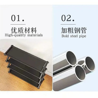 Xmas Must-Have! Easy Install Shoe Rack - Dustproof & Breathable! Portable, Perfect for Dorm & Home. Limited Time Offer!