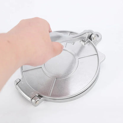 16/20cm DIY Tortilla Press Maker Aluminium Alloy Manual Corn Tortillas Dough Pressing Tools Kitchen Bakeware Cooking Accessories