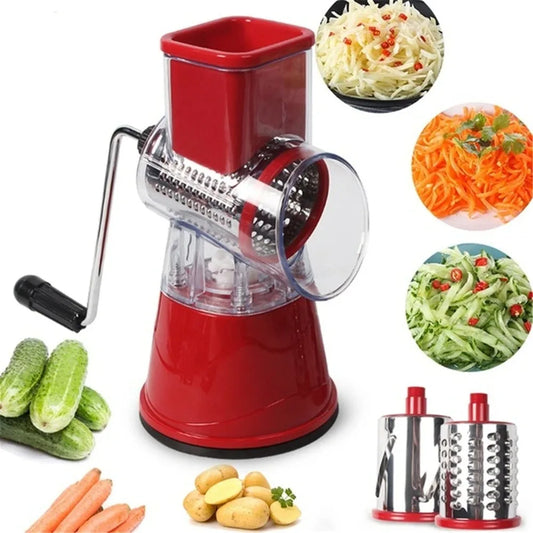 New Fruit & Vegetable Tools Vegetable Chopper Shredders Blender Cheese Grinder Kitchen Gadgets Rotary Food Cutter Kitchen